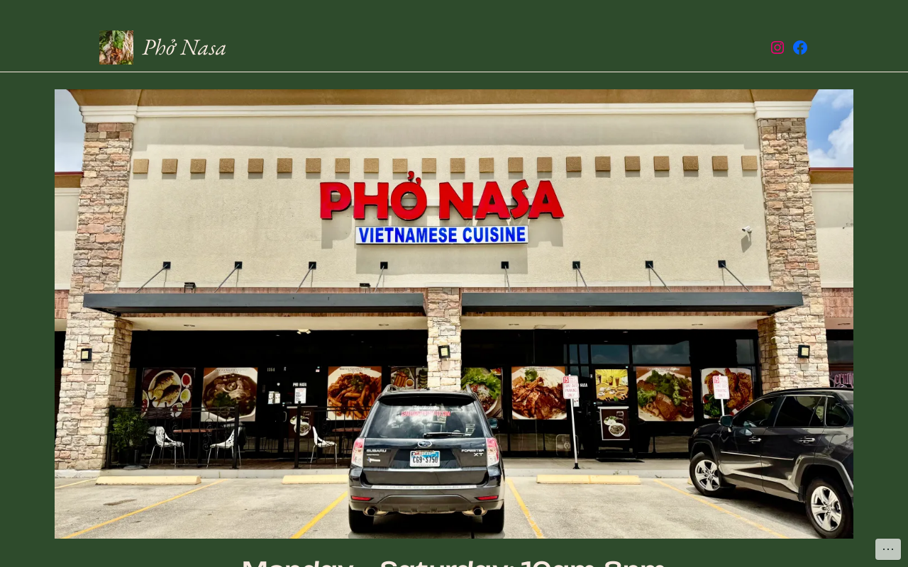 Pho NASA — screenshot of their official website