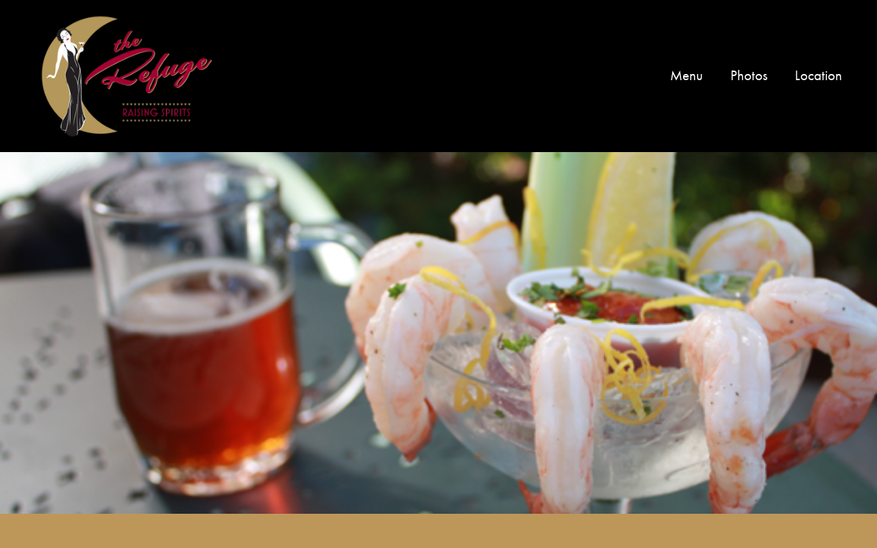 The Refuge — screenshot of their official website