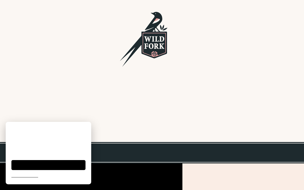 The Wild Fork — screenshot of their official website