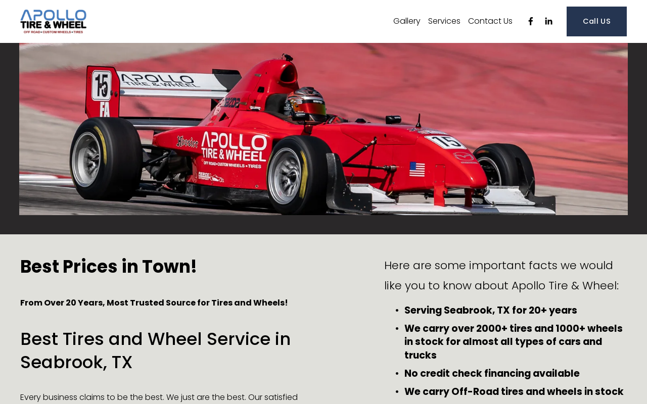 Apollo Tire & Wheel — screenshot of their official website