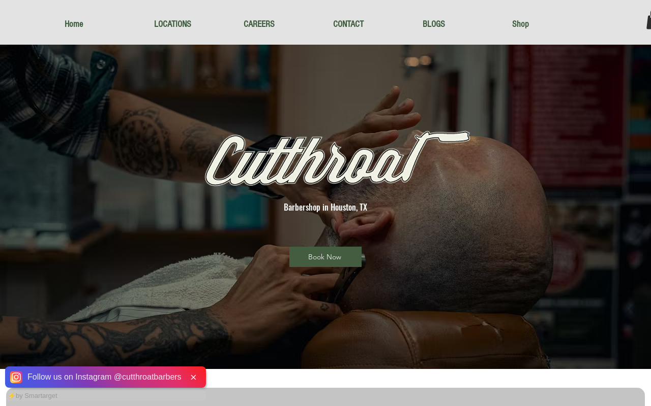 Cutthroat — screenshot of their official website