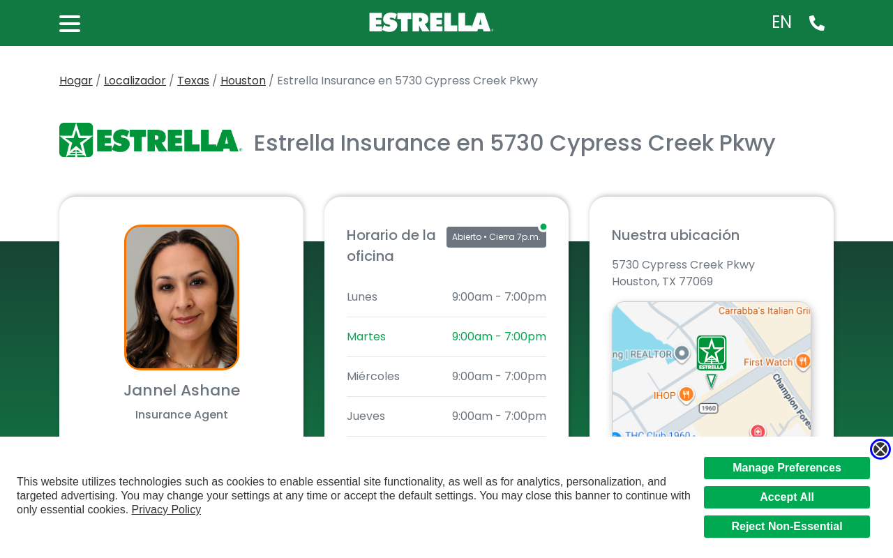 Estrella Insurance — screenshot of their official website