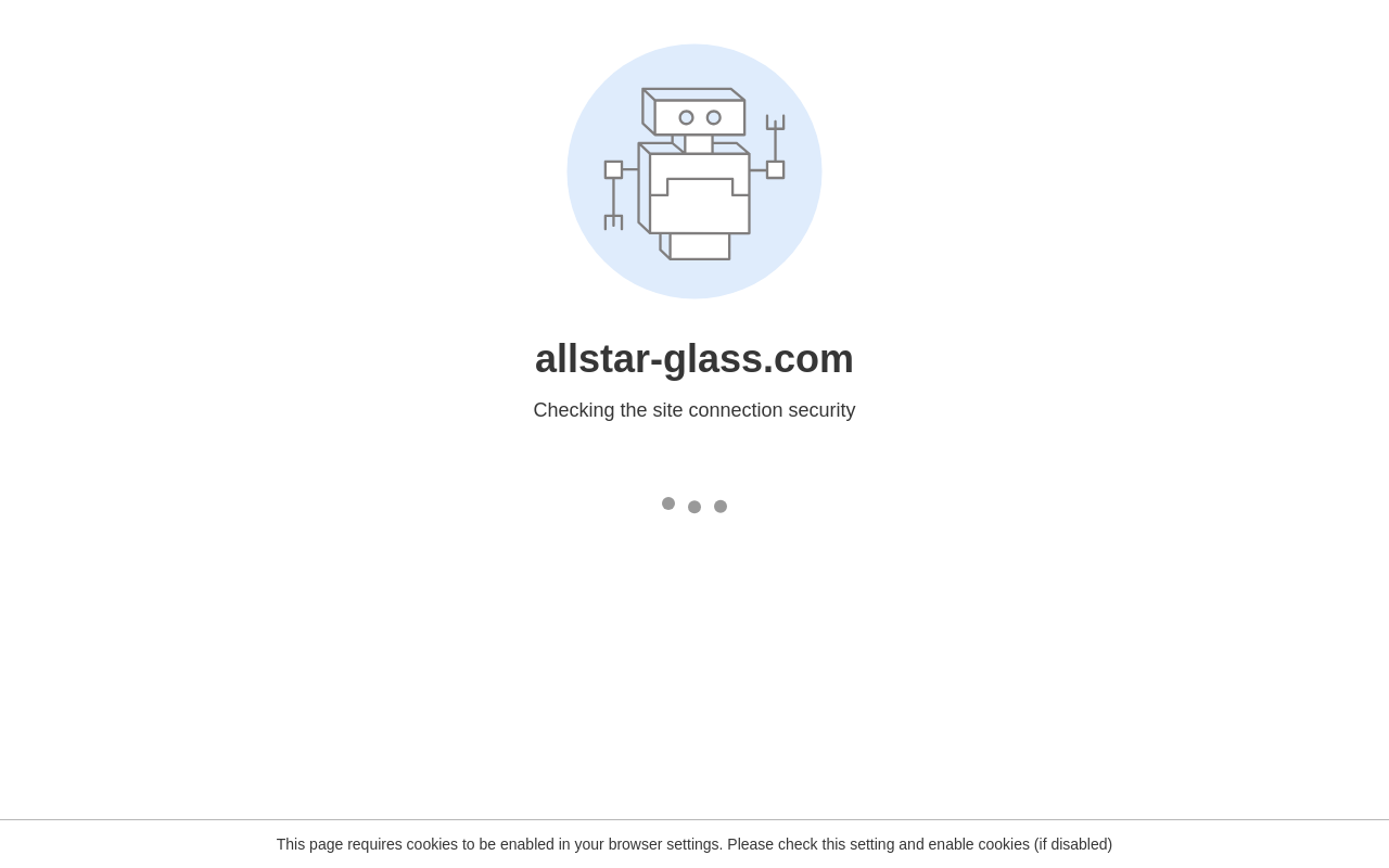 Allstar Glass Corporation — screenshot of their official website