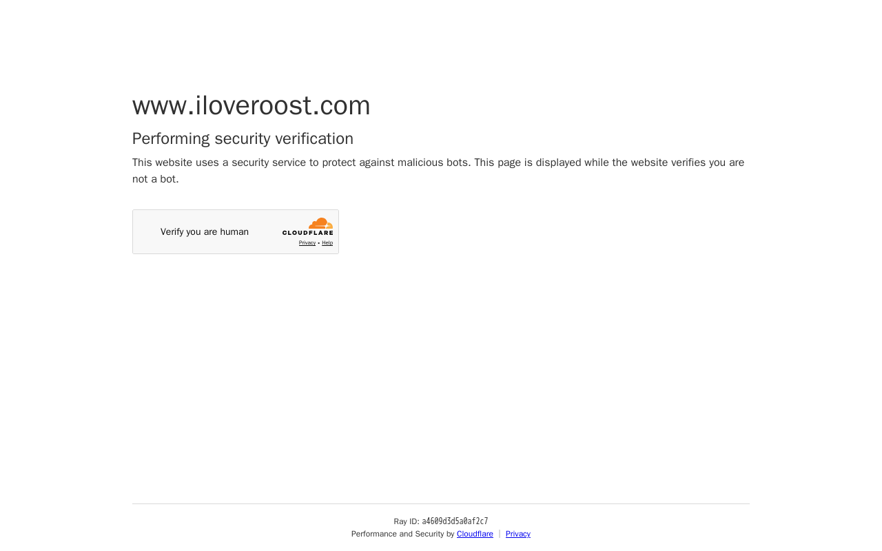 Roost — screenshot of their official website