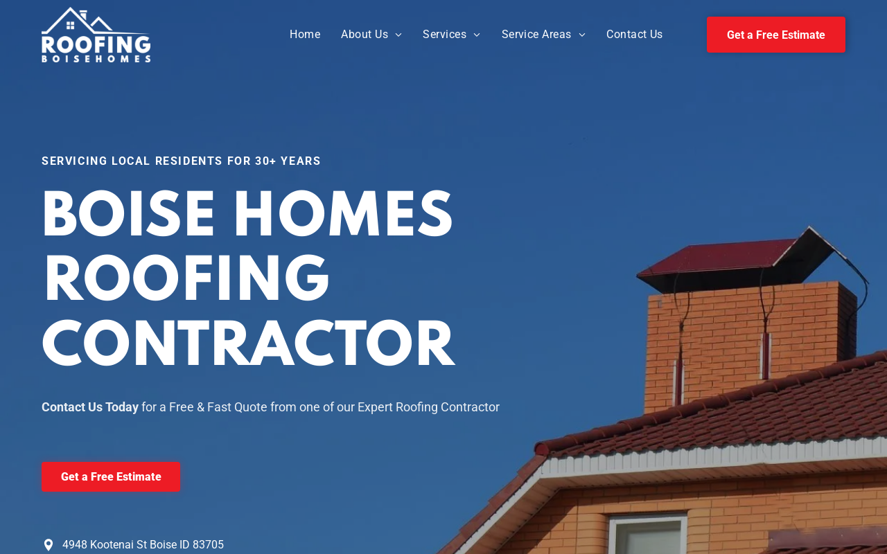 Bartlett Homes & Roofing — screenshot of their official website