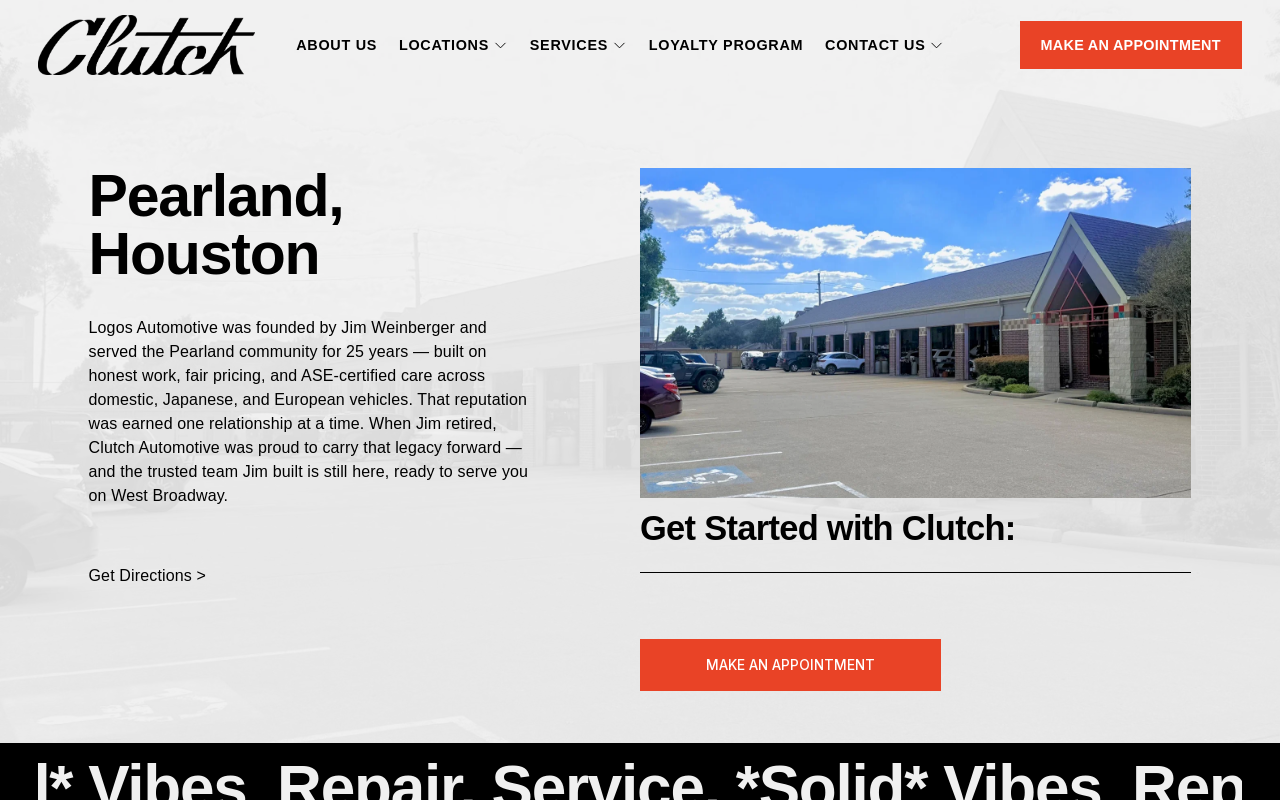 Logos Automotive Repair — screenshot of their official website