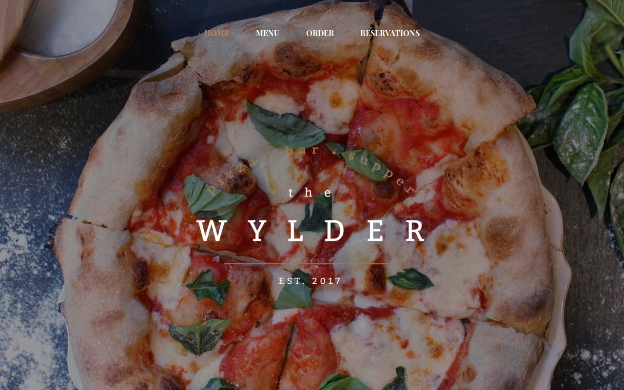 The Wylder — screenshot of their official website