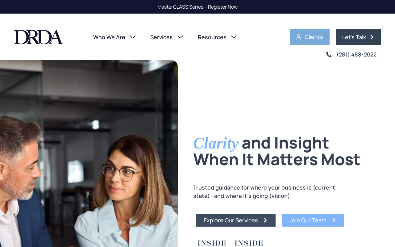 DRDA, PLLC — screenshot of their official website