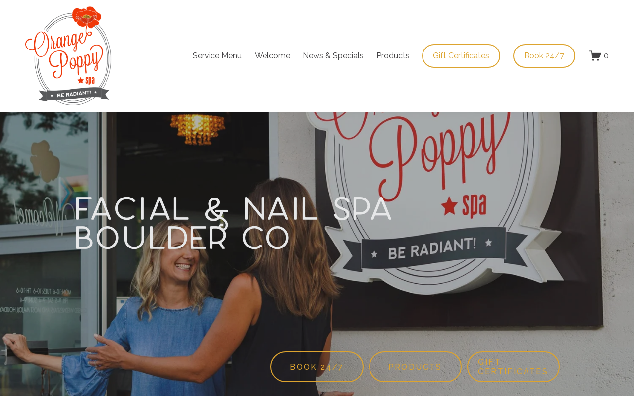 Orange Poppy — screenshot of their official website