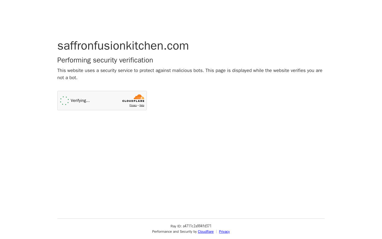 Saffron — screenshot of their official website