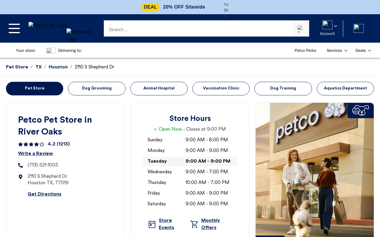 Petco — screenshot of their official website