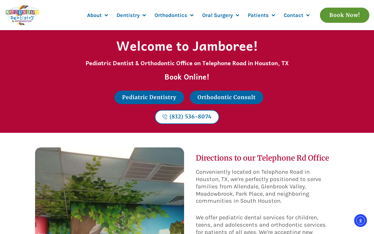 Jamboree Dentistry & Orthodontics — screenshot of their official website