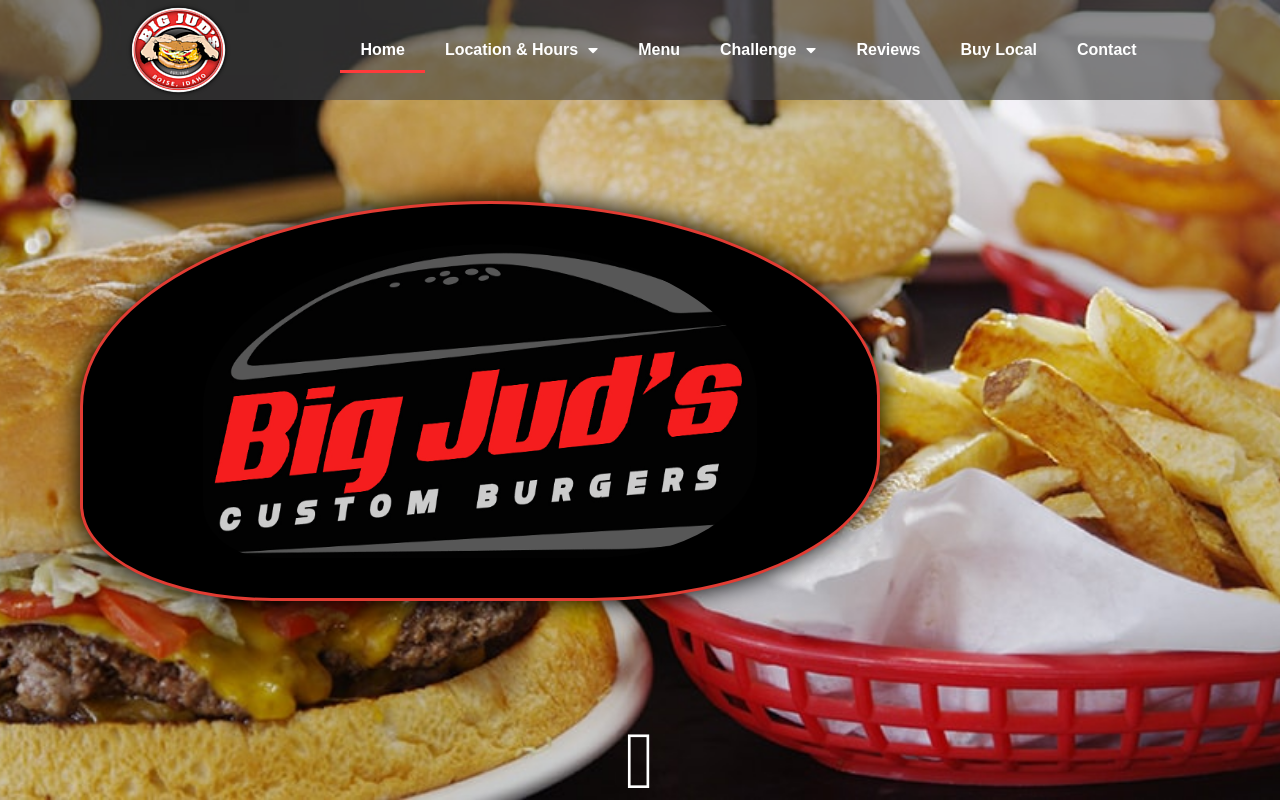 Big Jud's — screenshot of their official website