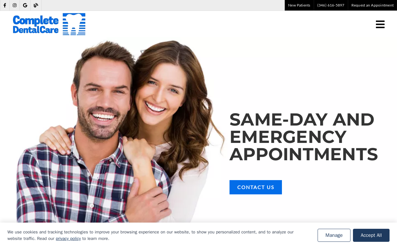 Complete Dental Care — screenshot of their official website