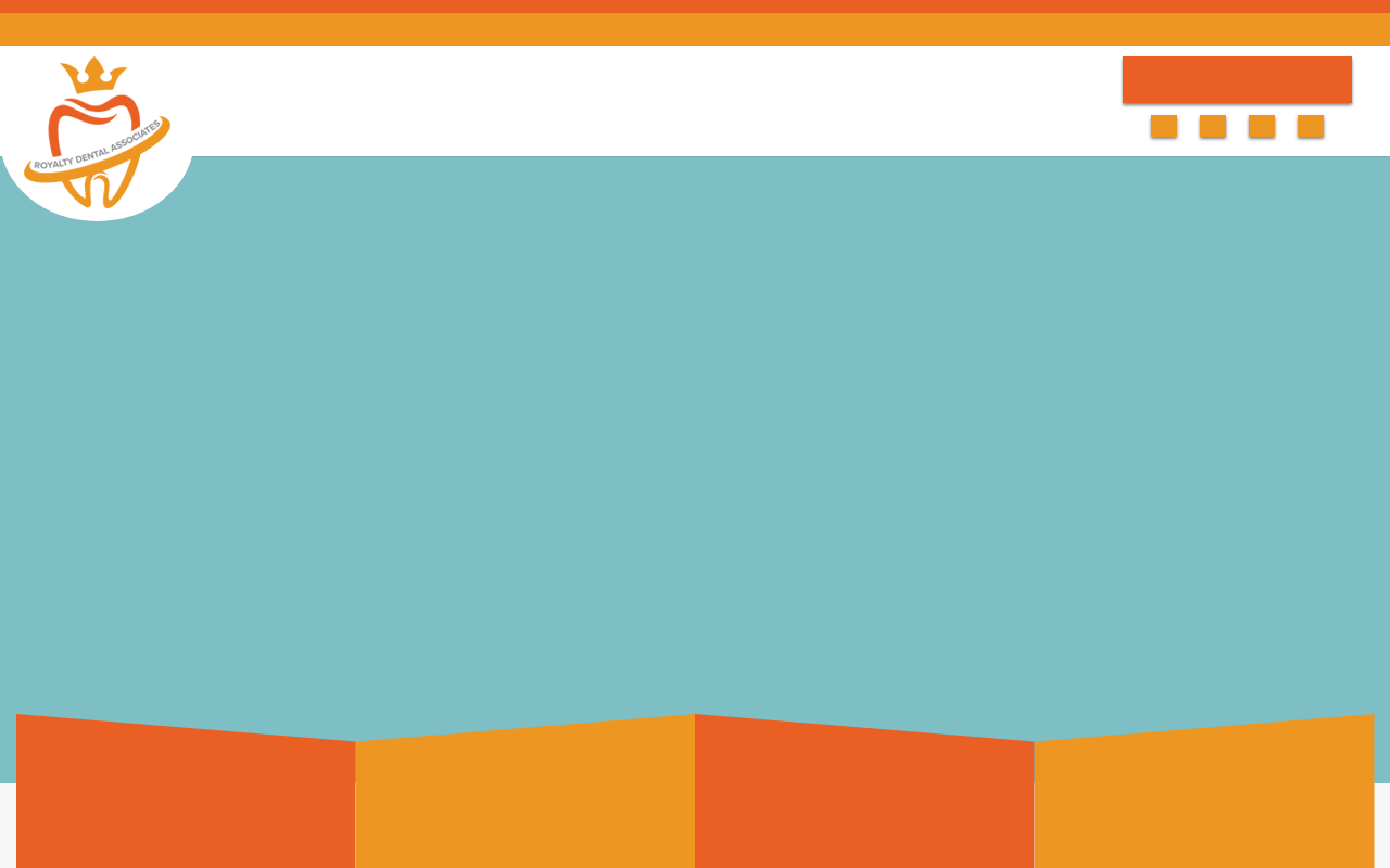 Royalty Dental Associates — screenshot of their official website