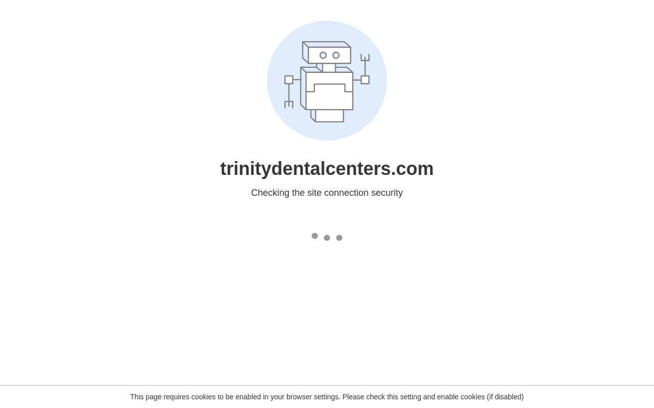 Trinity Dental — screenshot of their official website