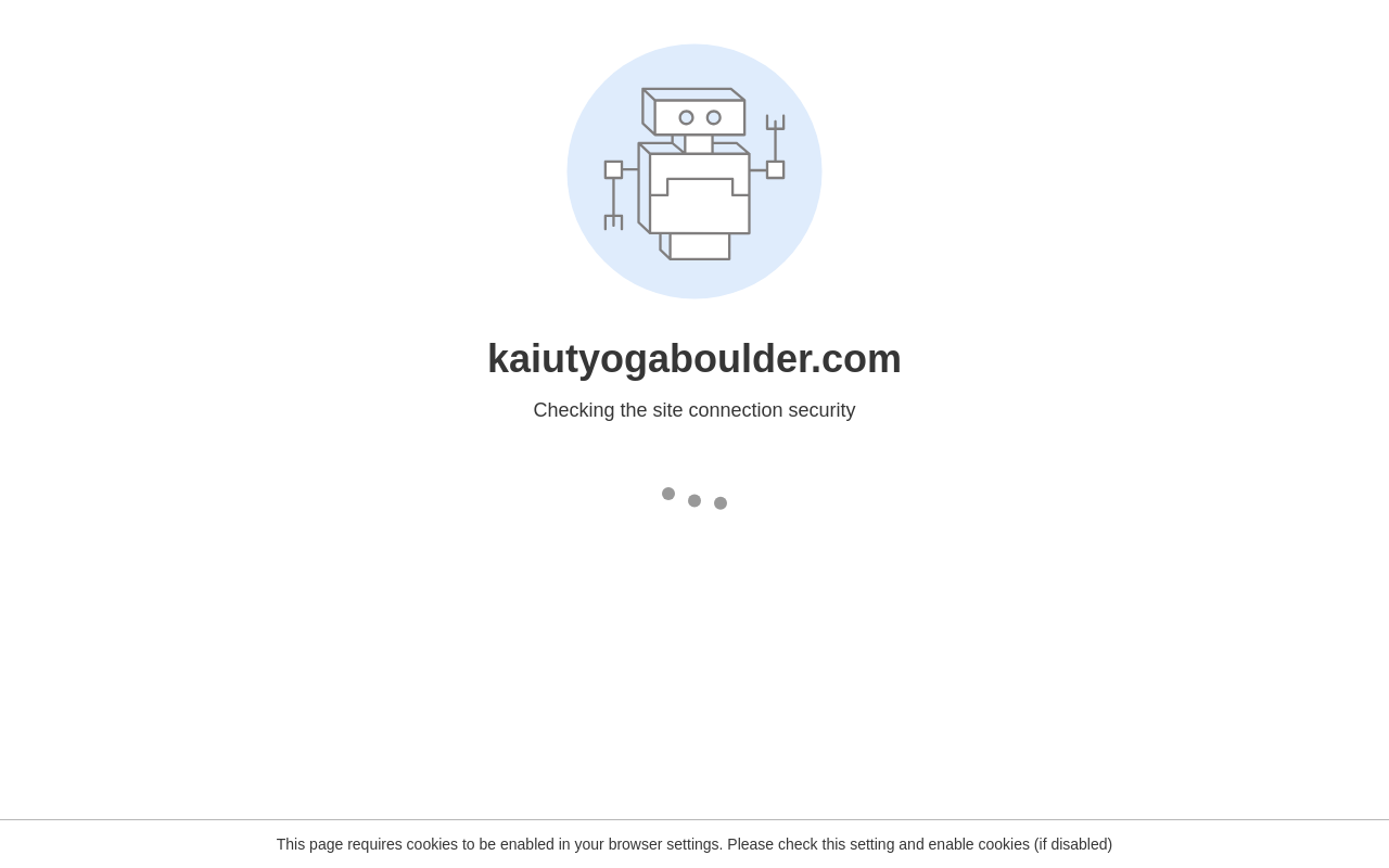 Kaiut Yoga Boulder — screenshot of their official website