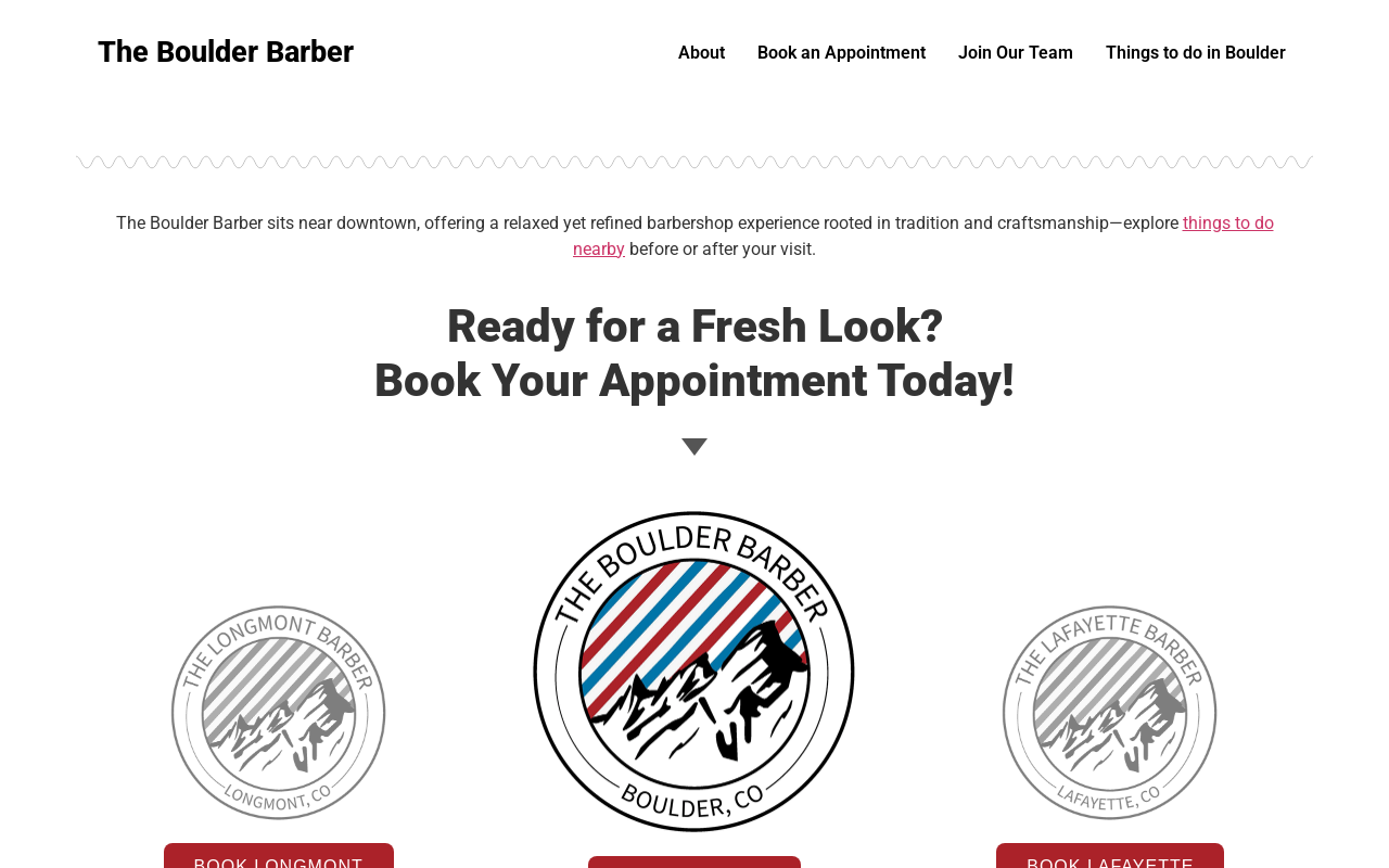 The Boulder Barber — screenshot of their official website