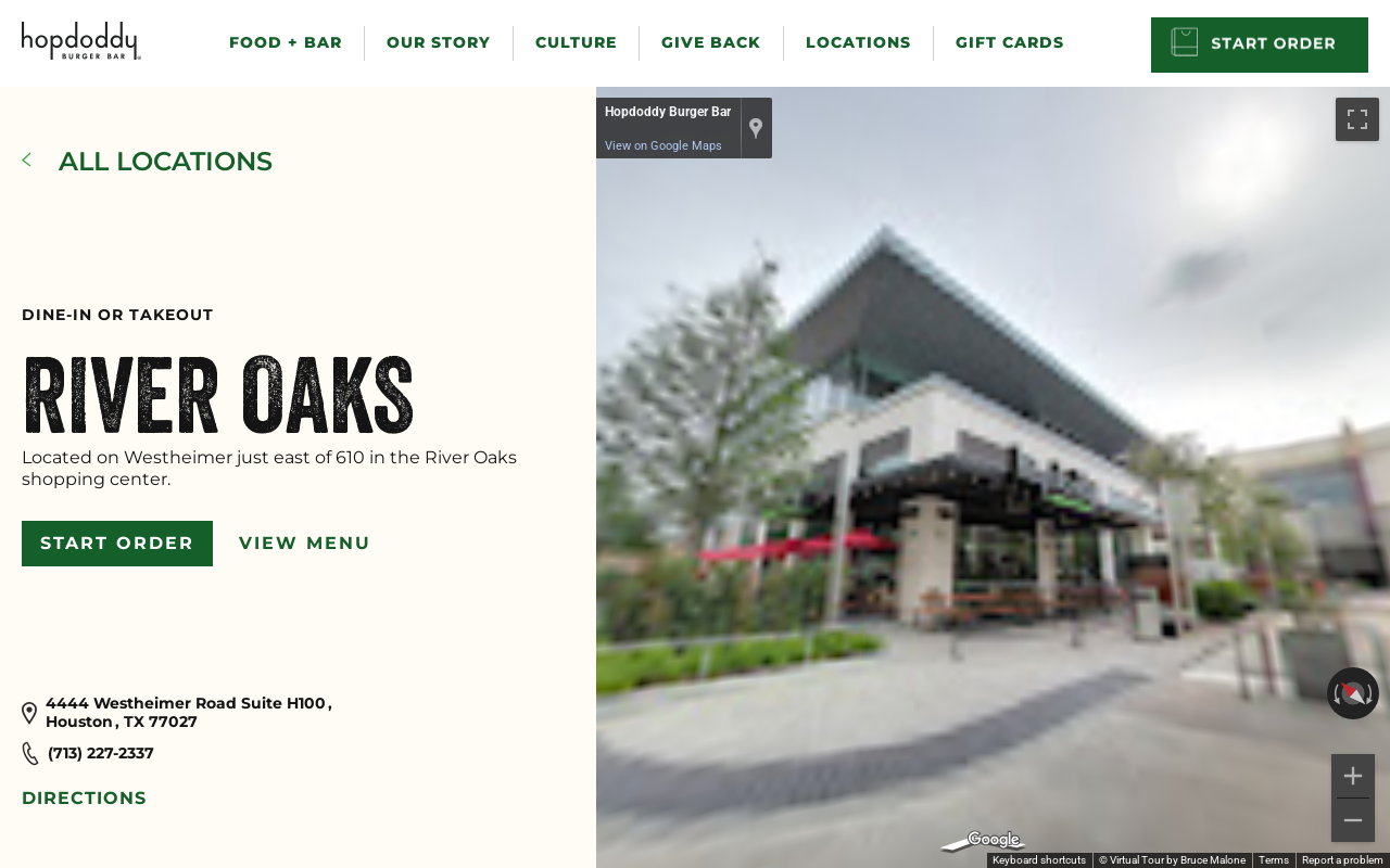Hopdoddy Burger Bar — screenshot of their official website