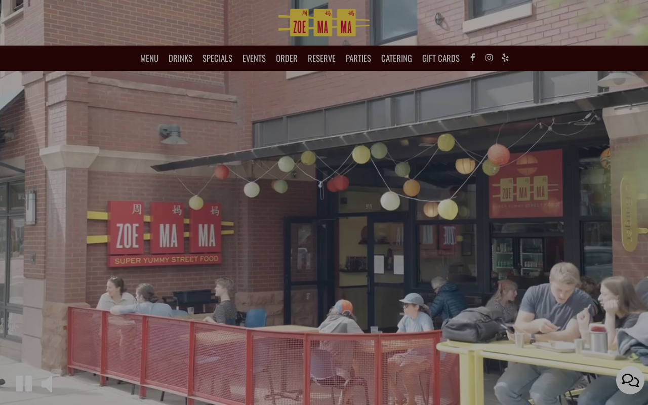 Zoe Ma Ma — screenshot of their official website
