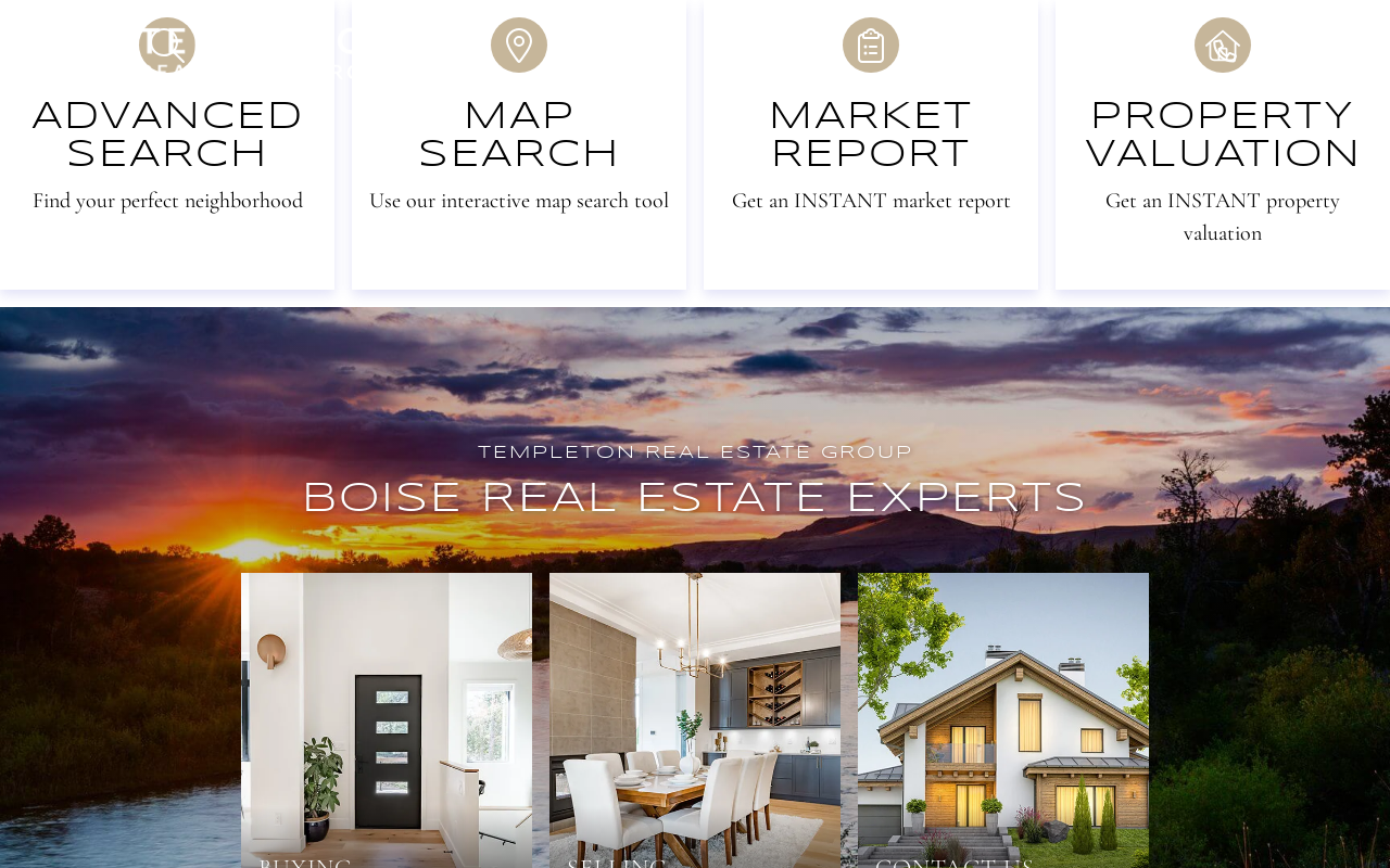 Templeton Real Estate Group — screenshot of their official website