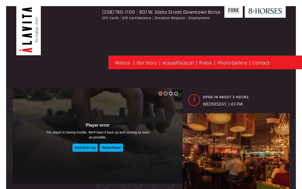 Alavita — screenshot of their official website