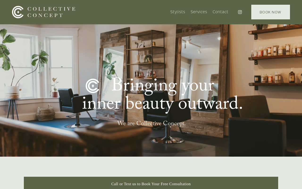 Collective Concept — screenshot of their official website