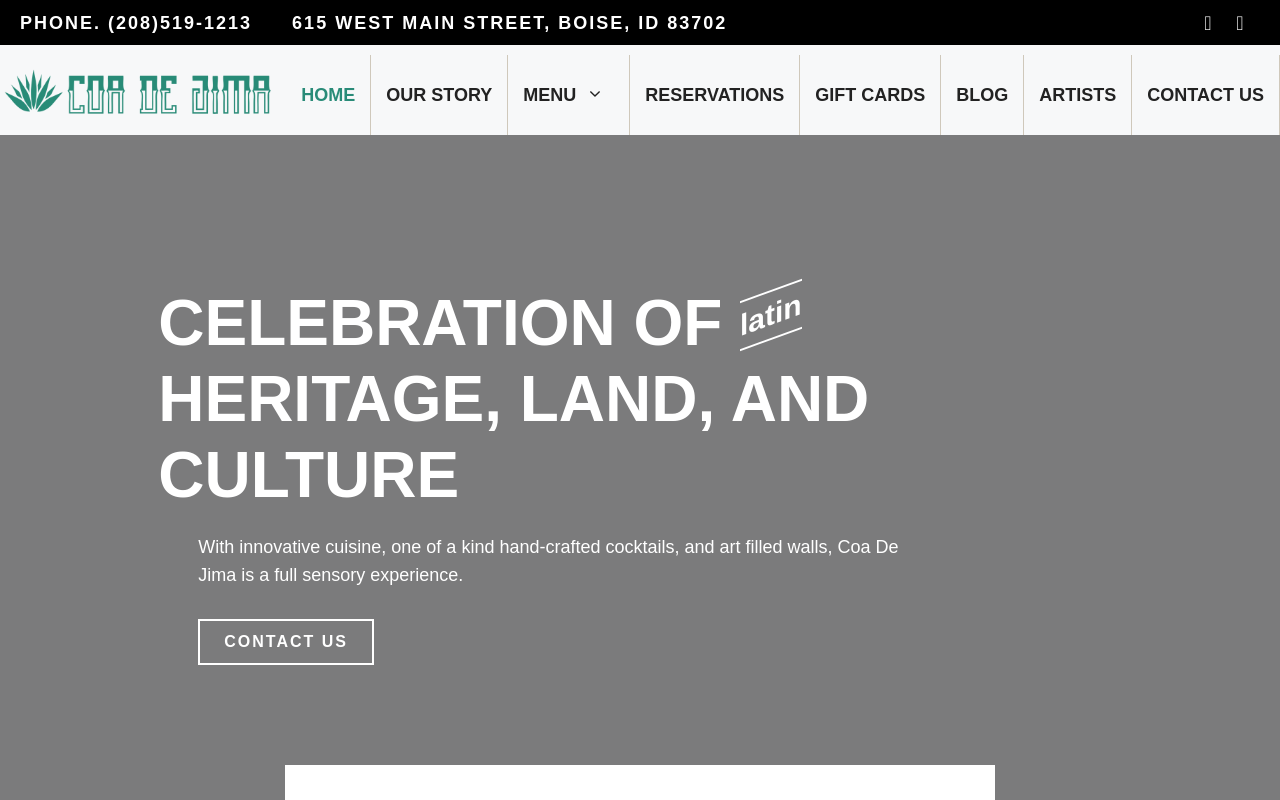 Coa De Jima — screenshot of their official website