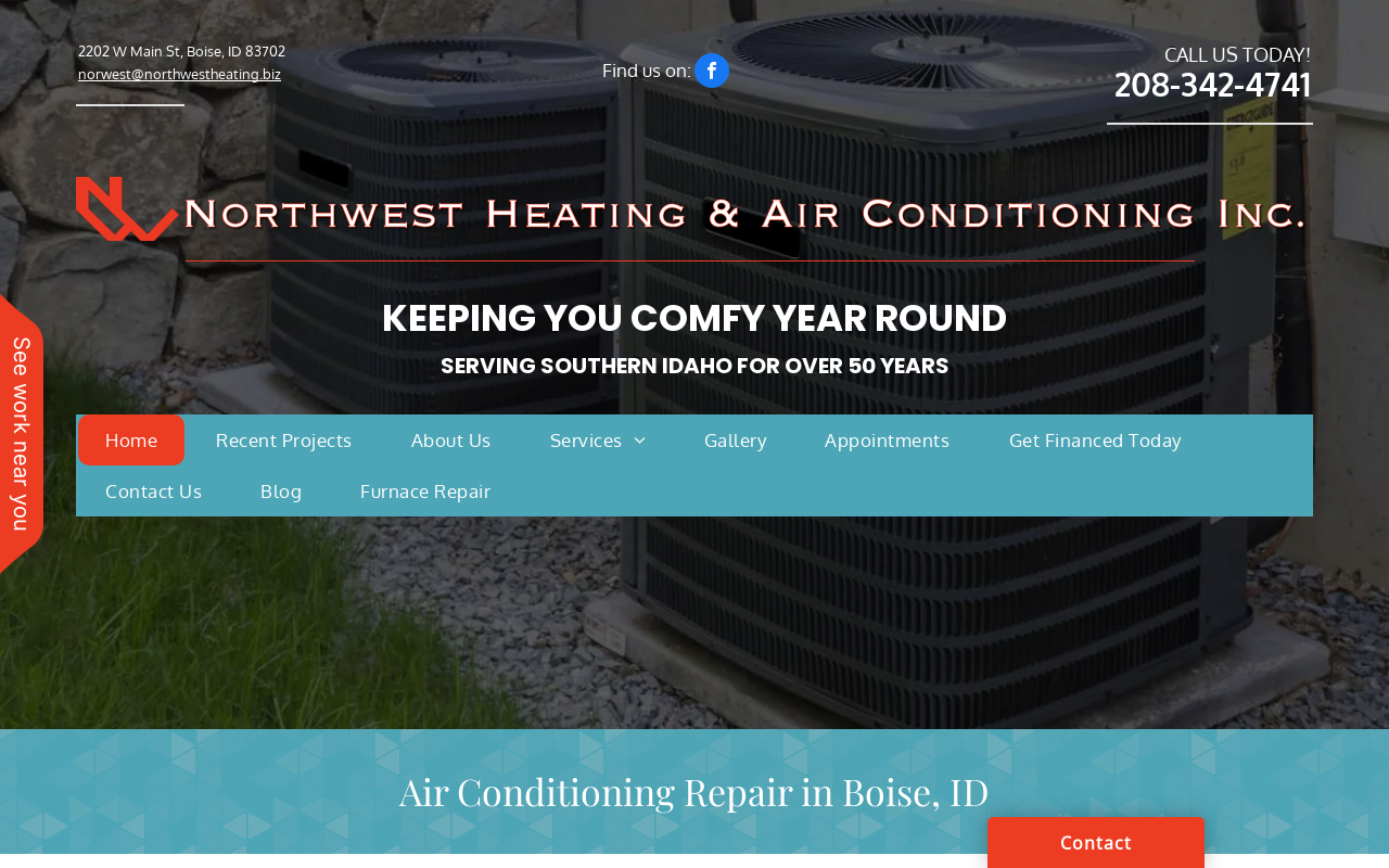 Northwest Heating — screenshot of their official website