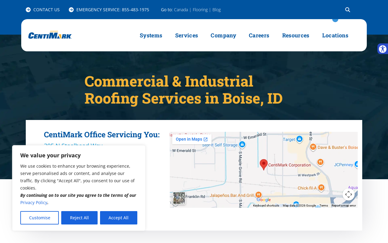 CentiMark — screenshot of their official website