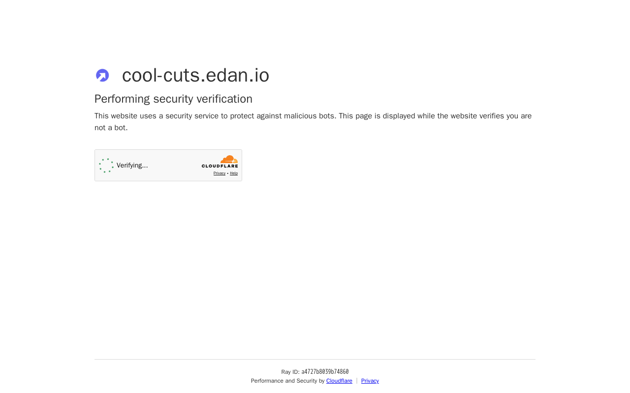 Cool Cuts — screenshot of their official website