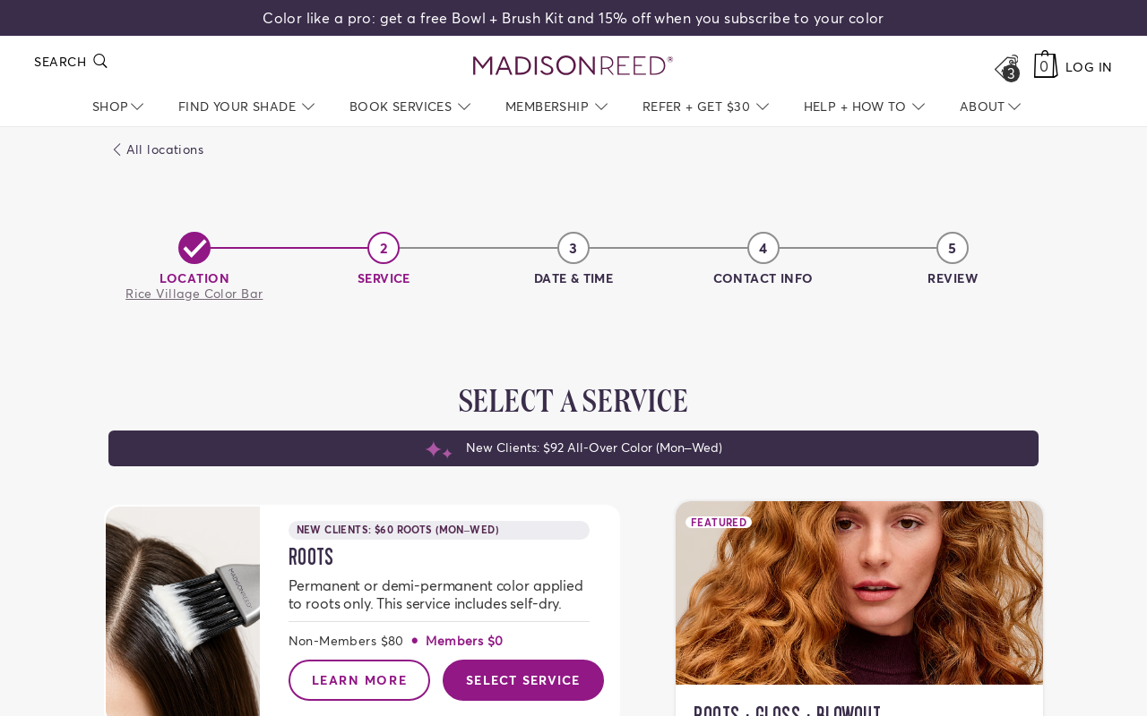Madison Reed — screenshot of their official website