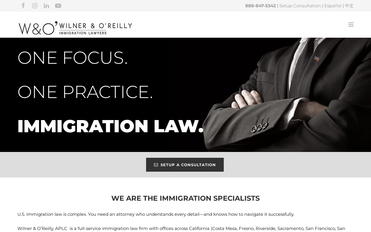 Wilner & O'Reilly — screenshot of their official website