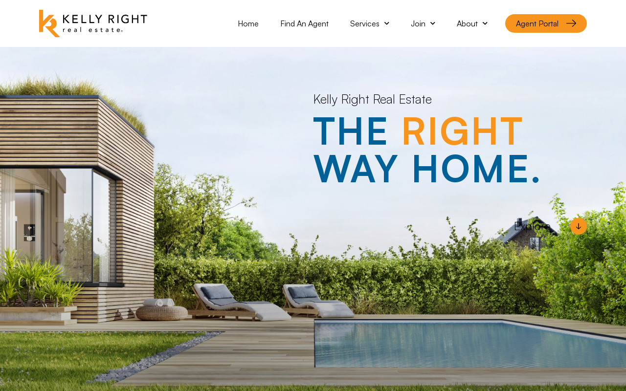 Kelly Right Real Estate — screenshot of their official website