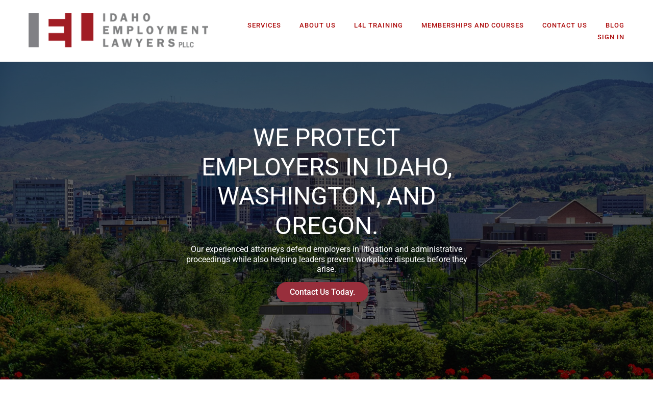 Idaho Employment Lawyers — screenshot of their official website