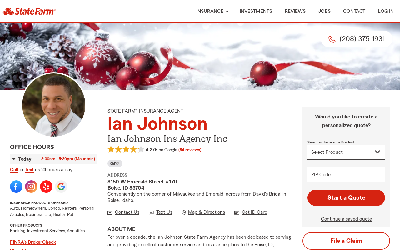 Ian Johnson — screenshot of their official website