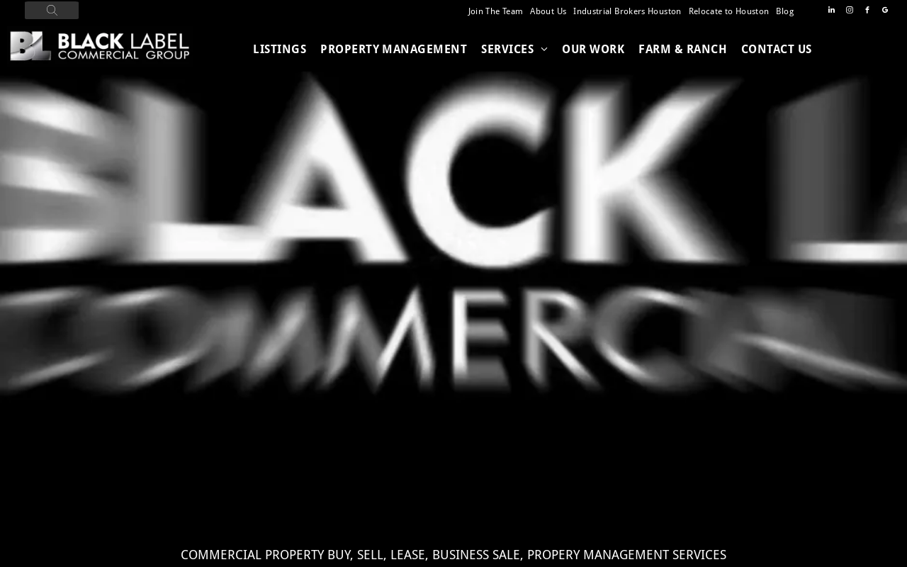 Black Label Commercial Group — screenshot of their official website