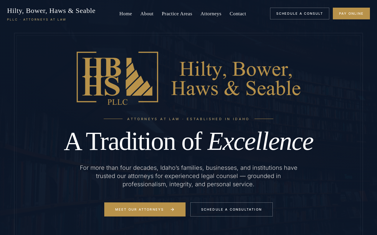 Morris Bower & Haws PLLC — screenshot of their official website