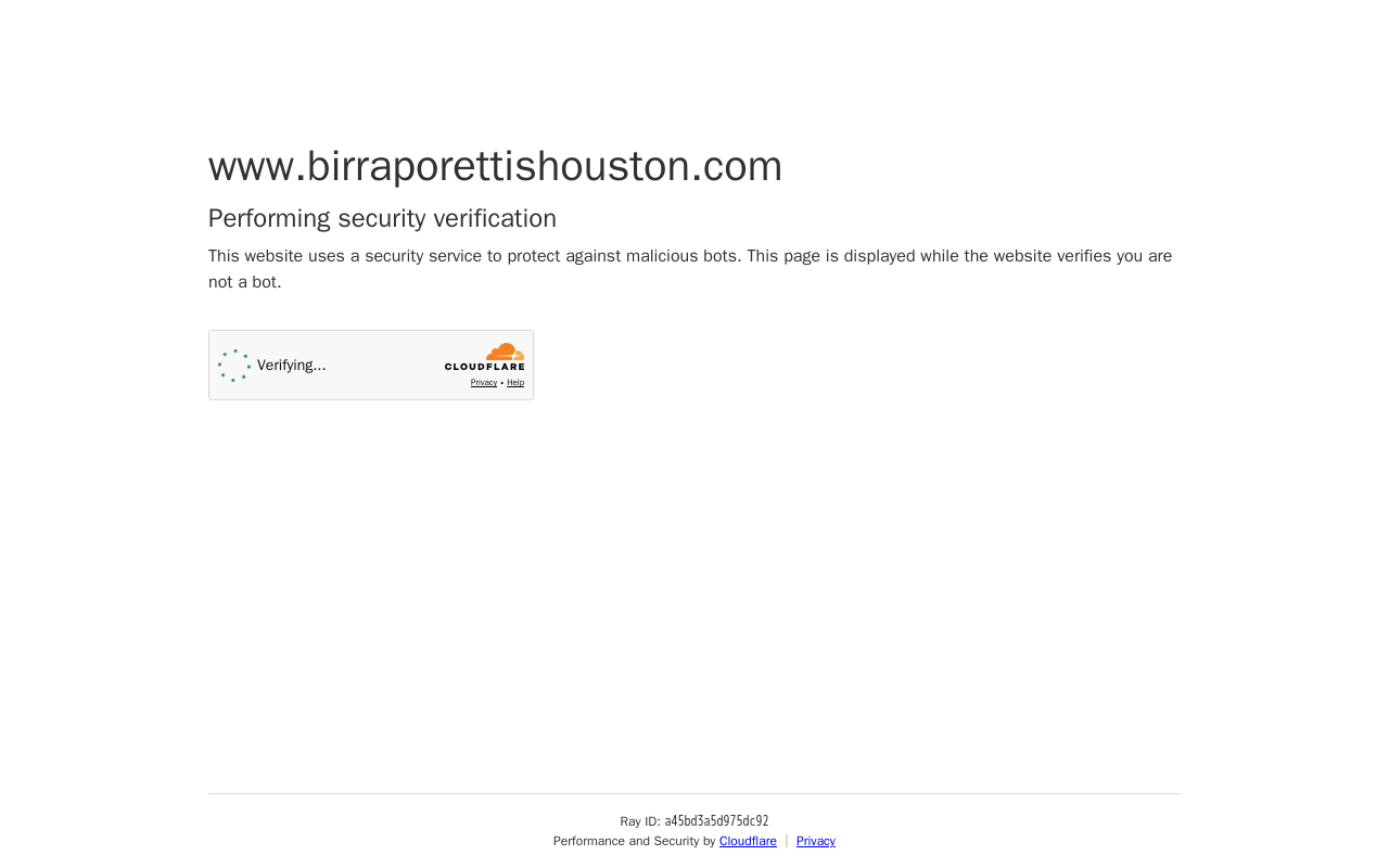 Birraporetti's — screenshot of their official website