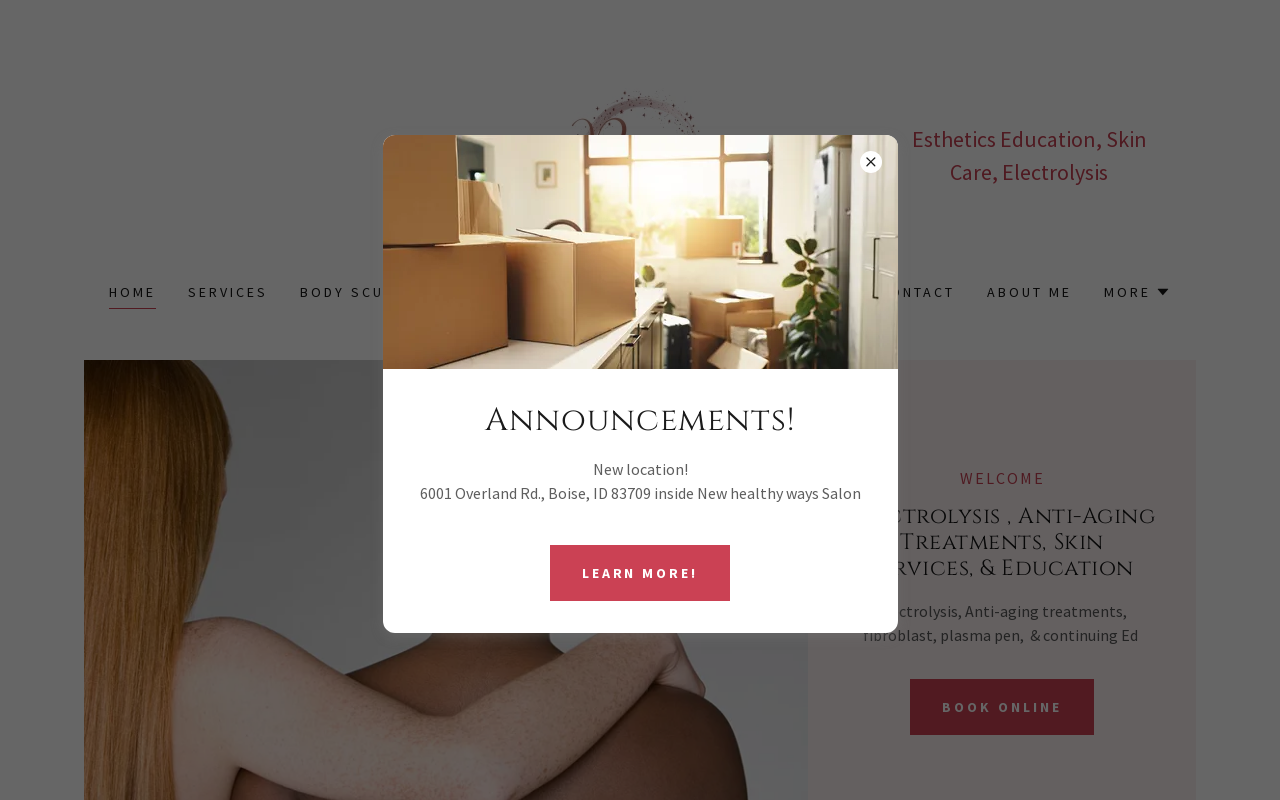 Boise Skin Solutions — screenshot of their official website