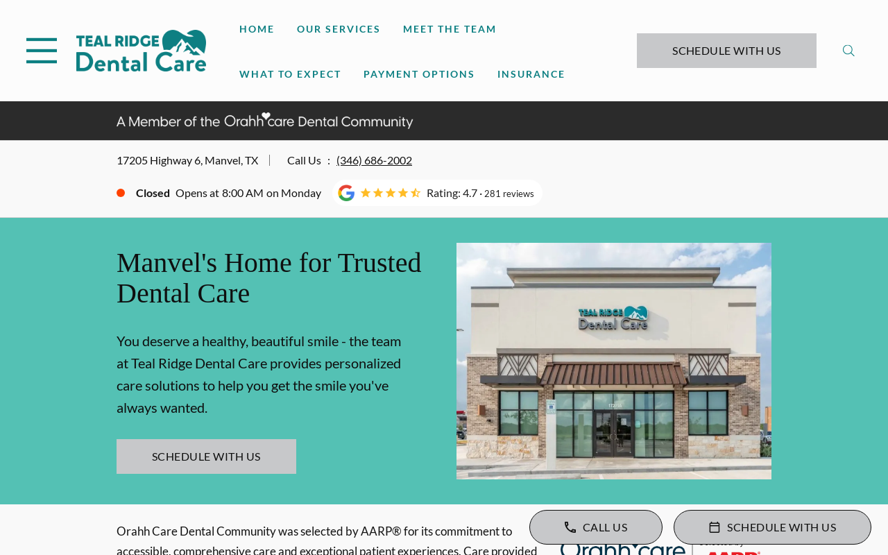 Kingsley Family Dental Care — screenshot of their official website