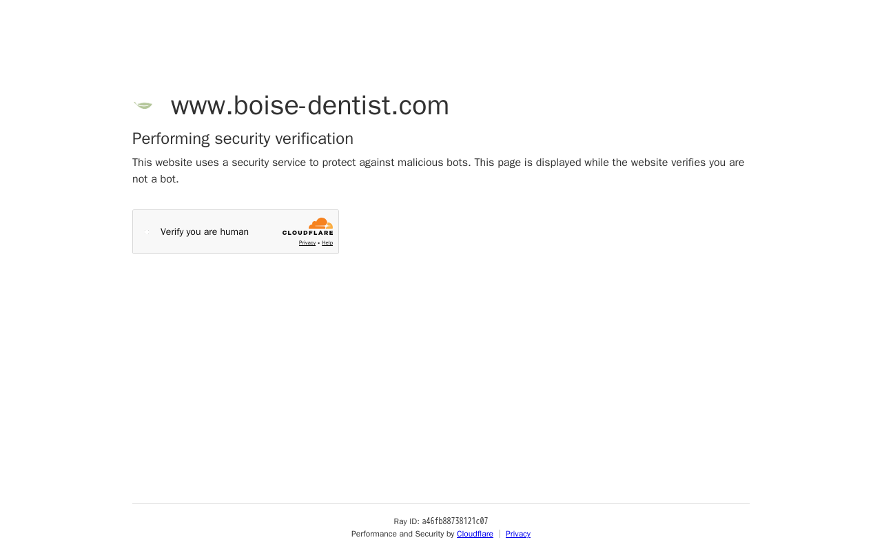 Boise Integrative Dentistry — screenshot of their official website