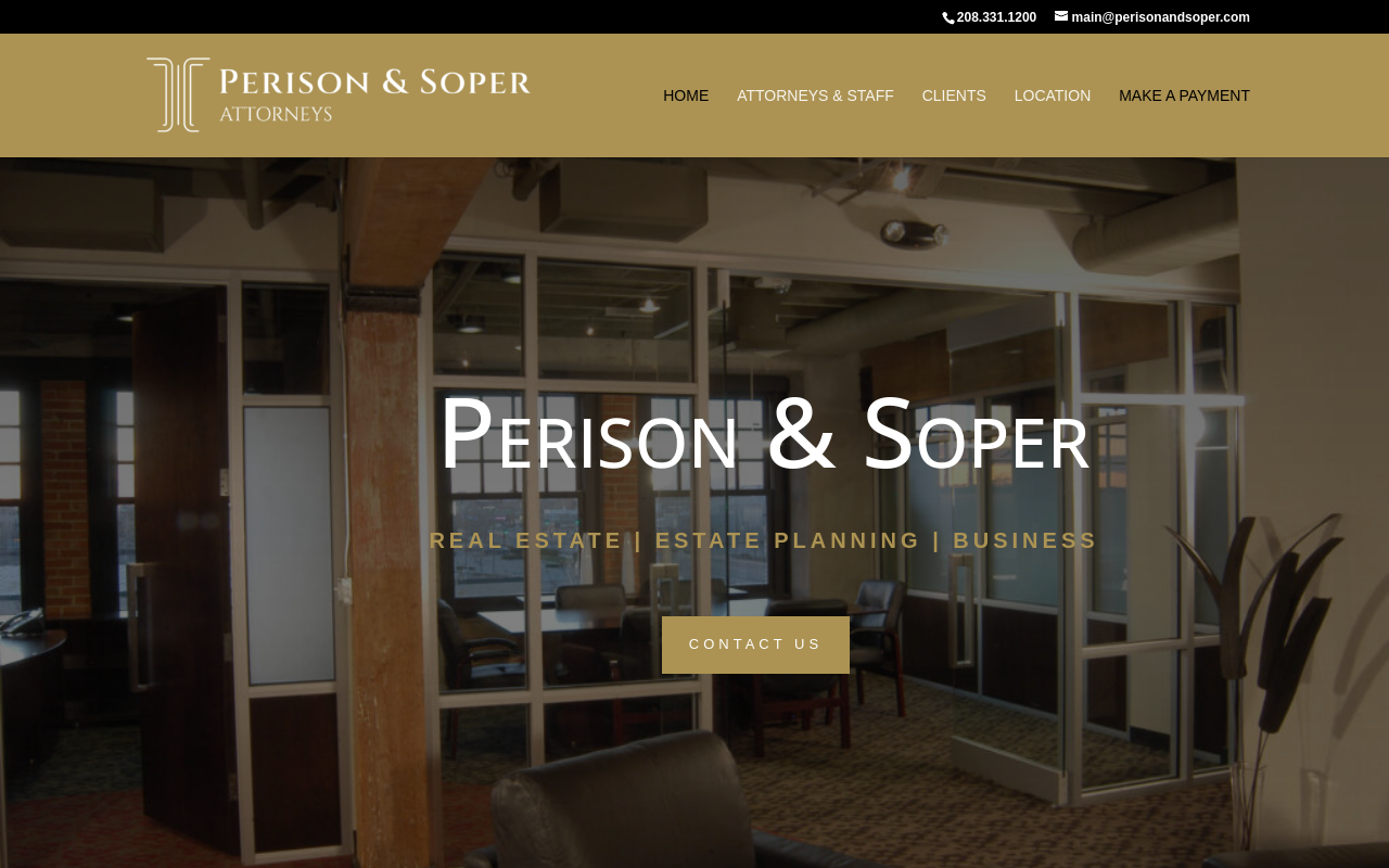 Mark D. Perison, P.A. — screenshot of their official website