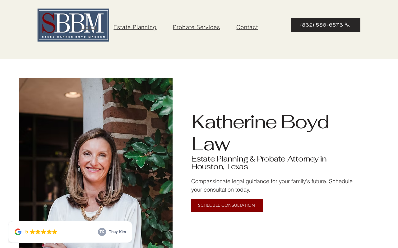 Katherine Boyd Law — screenshot of their official website