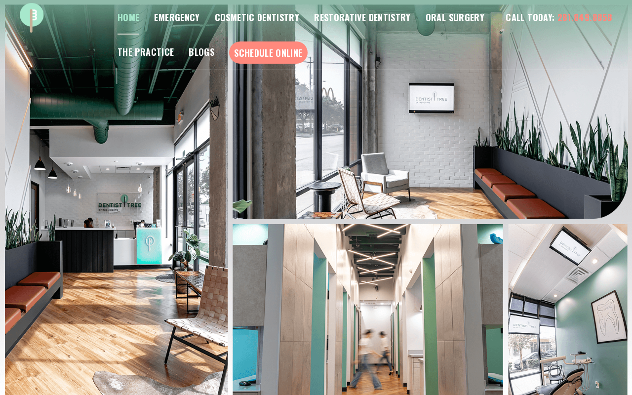 Dentist Tree of The Heights — screenshot of their official website