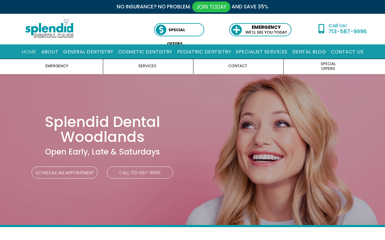 Splended Dental Care — screenshot of their official website