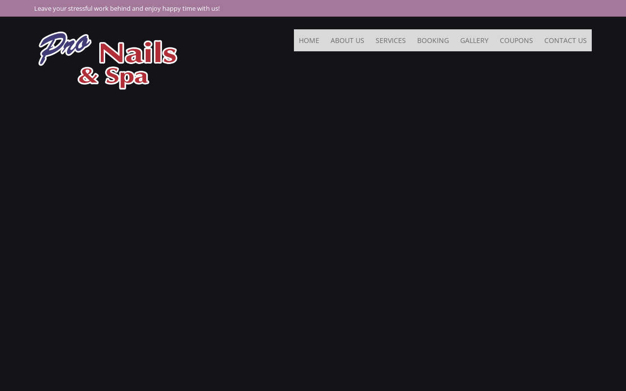 Pro Nails — screenshot of their official website