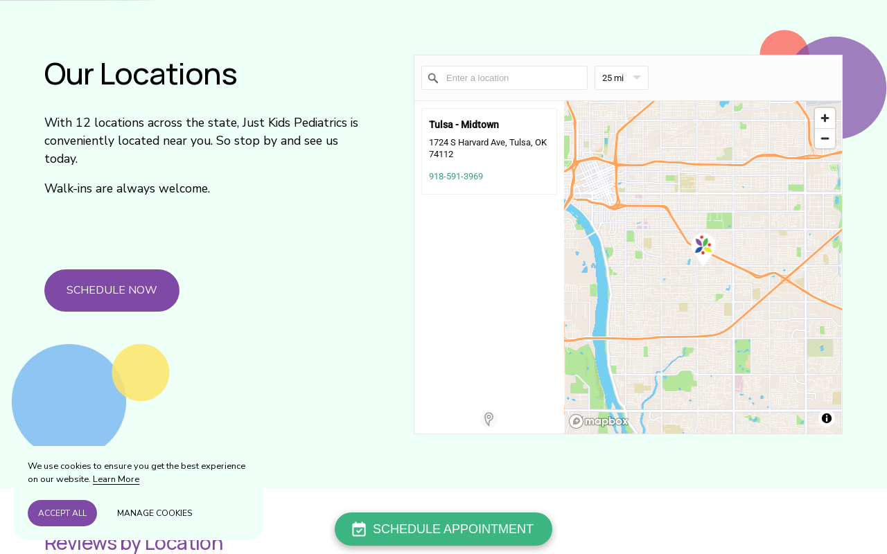 Florence Park Pediatrics — screenshot of their official website