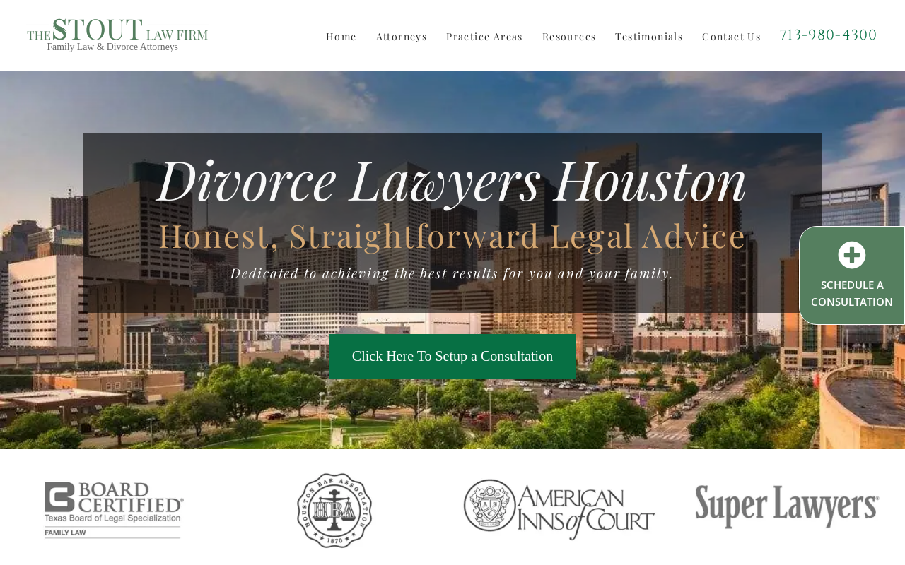 The Stout Law Firm P.L.L.C. — screenshot of their official website