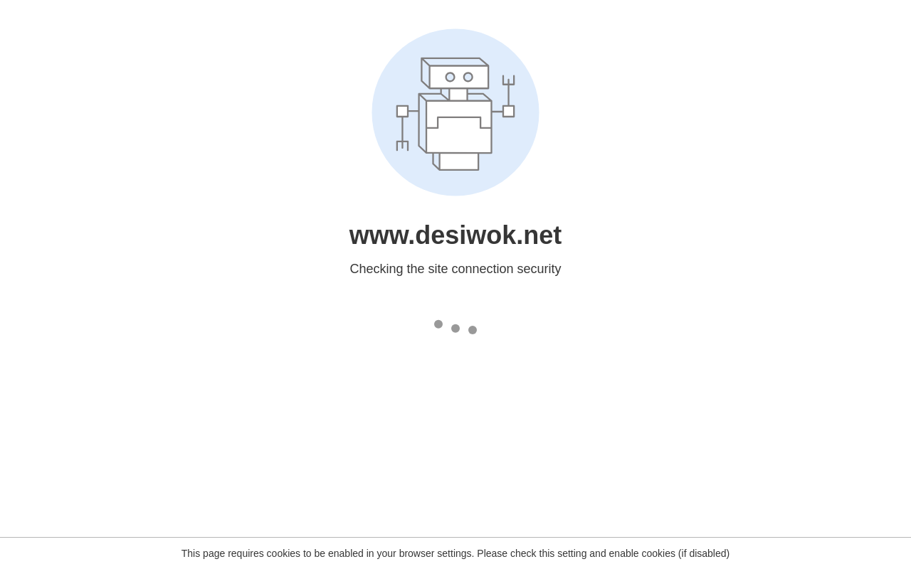 Desi Wok — screenshot of their official website